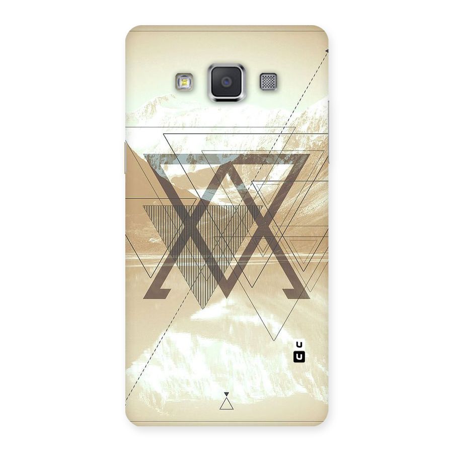 Beige View Back Case for Galaxy Grand 3