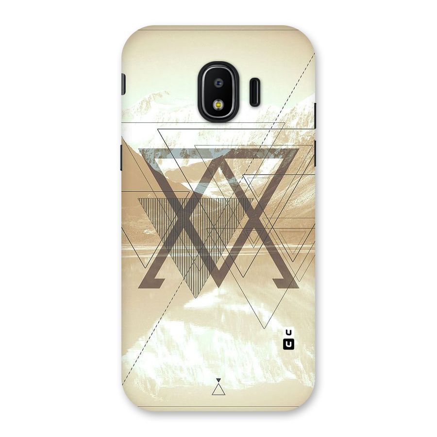 Beige View Back Case for Galaxy J2 Pro 2018