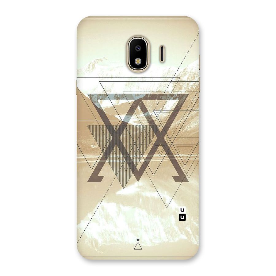 Beige View Back Case for Galaxy J4
