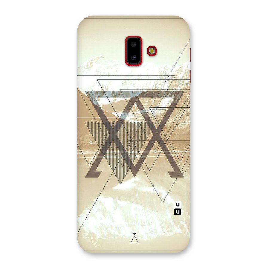 Beige View Back Case for Galaxy J6 Plus