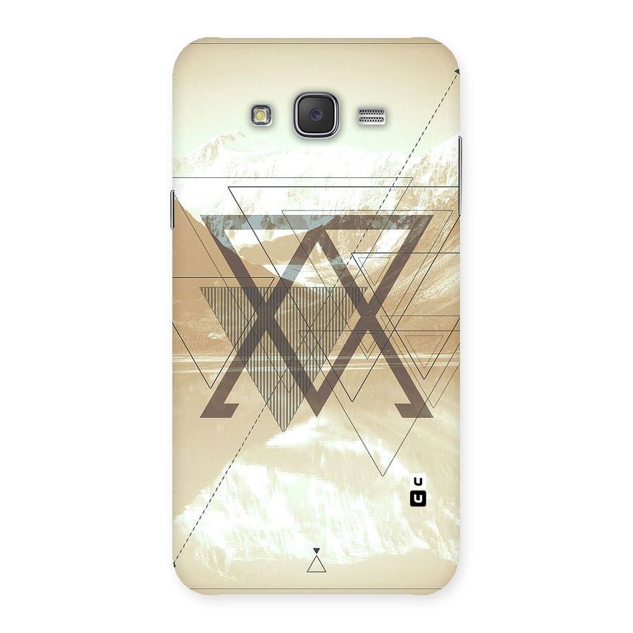 Beige View Back Case for Galaxy J7