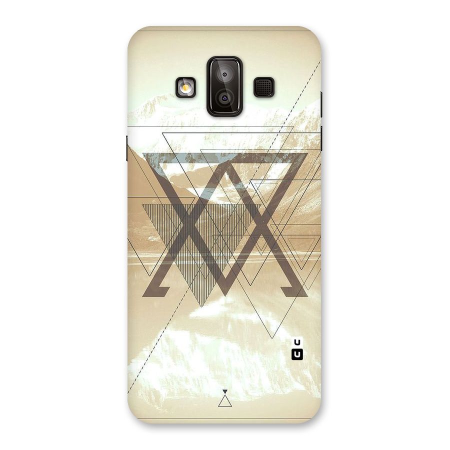 Beige View Back Case for Galaxy J7 Duo