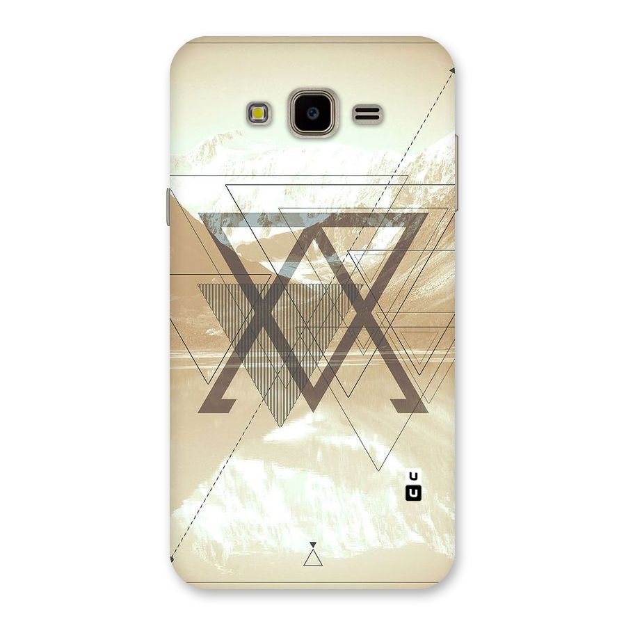 Beige View Back Case for Galaxy J7 Nxt