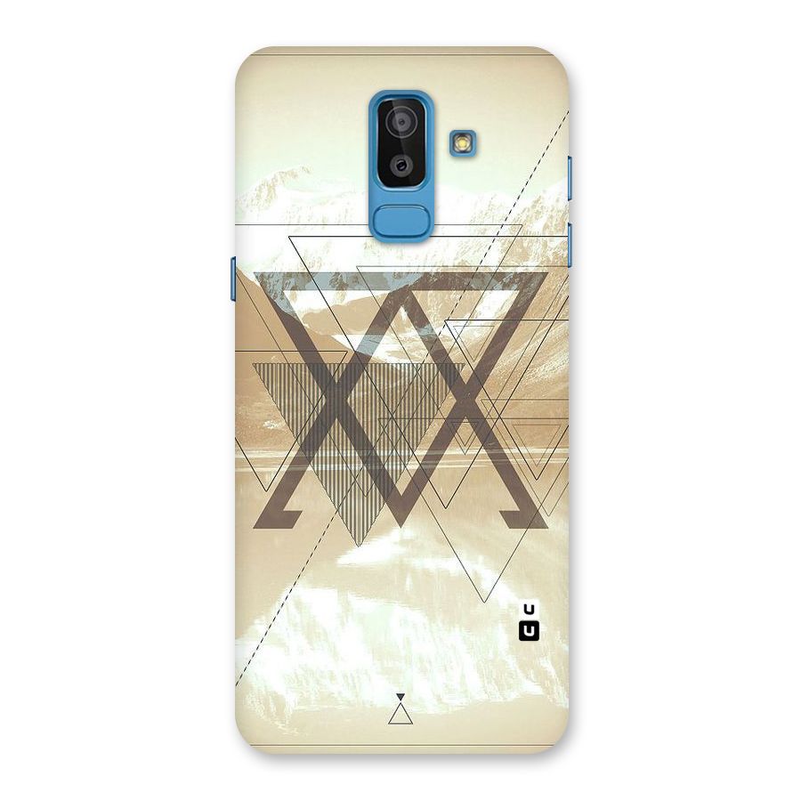 Beige View Back Case for Galaxy J8