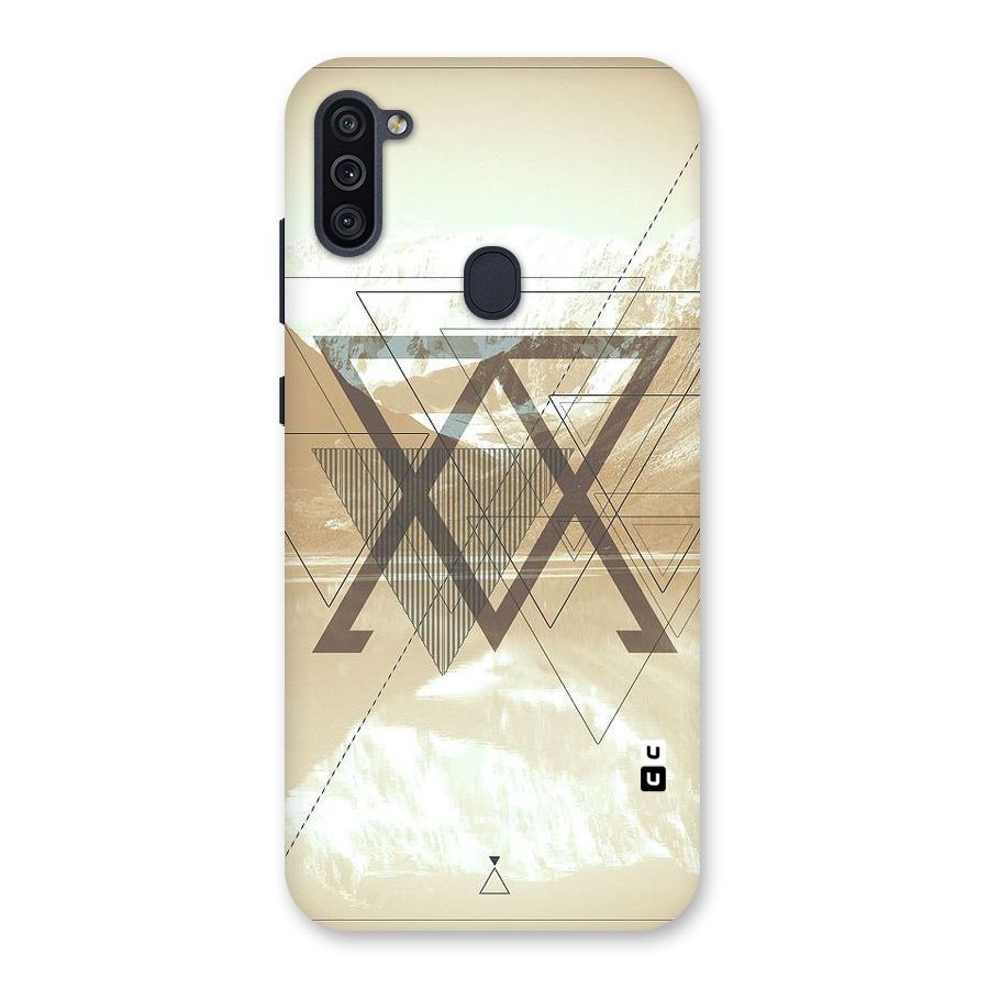 Beige View Back Case for Galaxy M11
