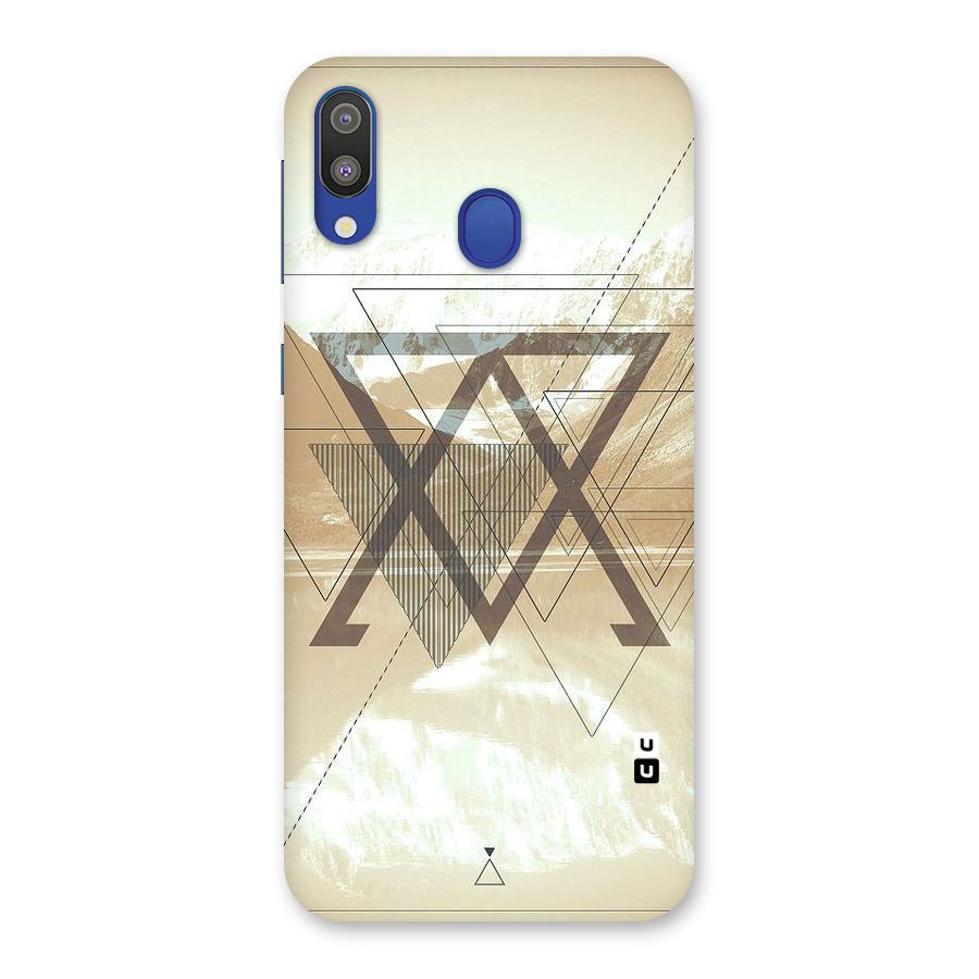 Beige View Back Case for Galaxy M20