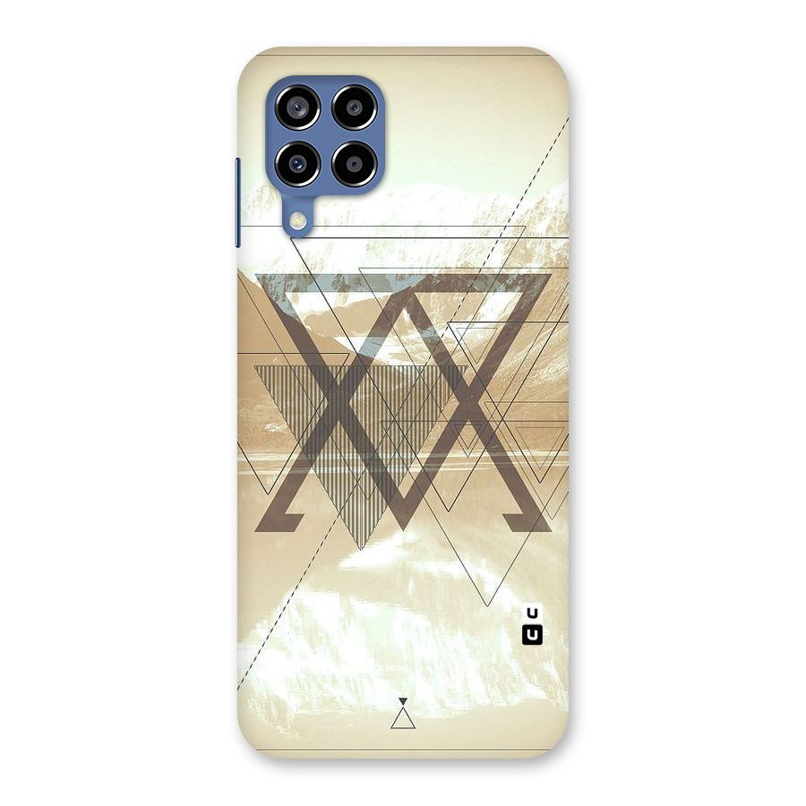 Beige View Back Case for Galaxy M53 5G