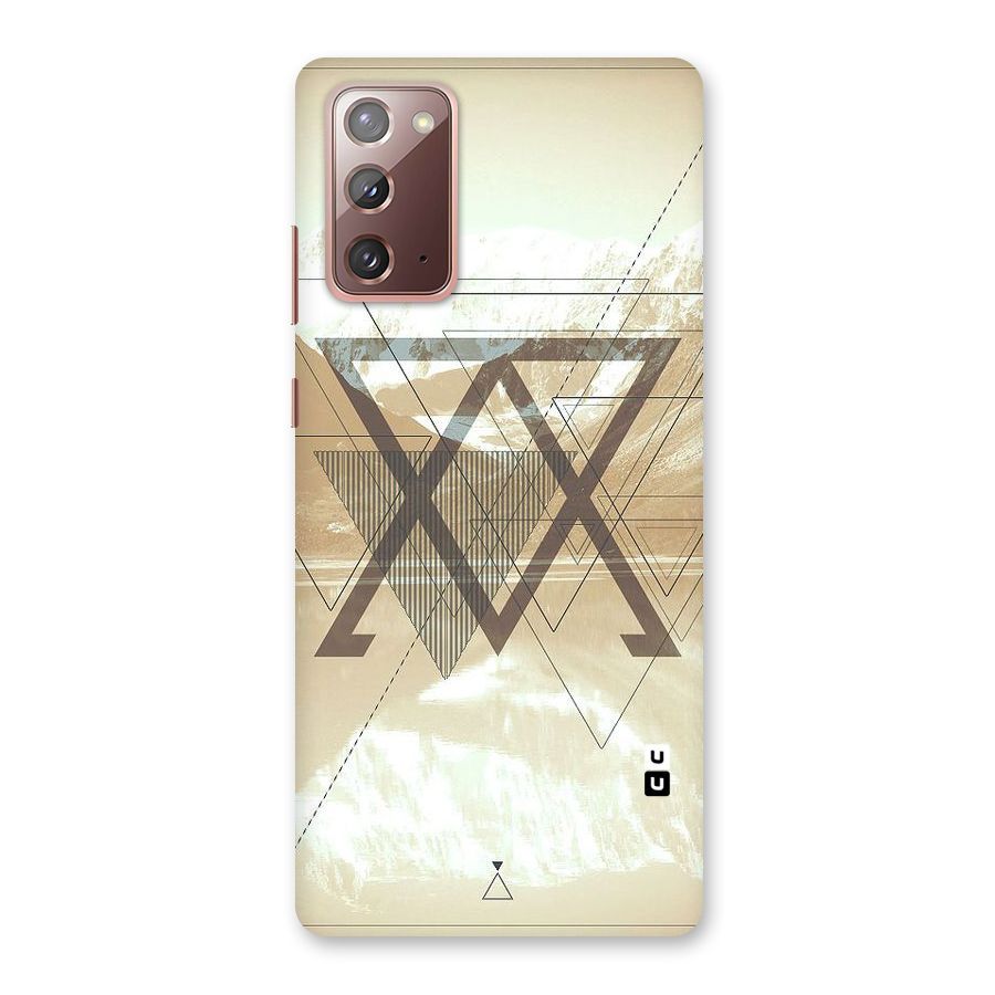 Beige View Back Case for Galaxy Note 20