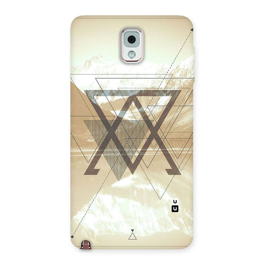 Beige View Back Case for Galaxy Note 3