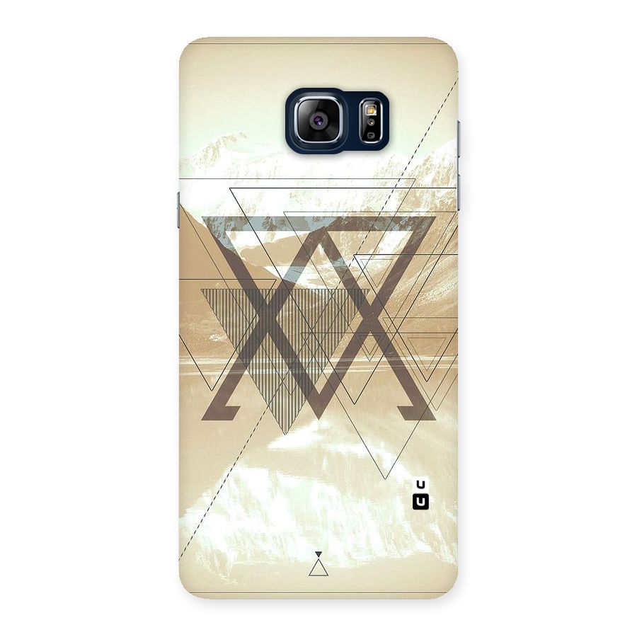 Beige View Back Case for Galaxy Note 5