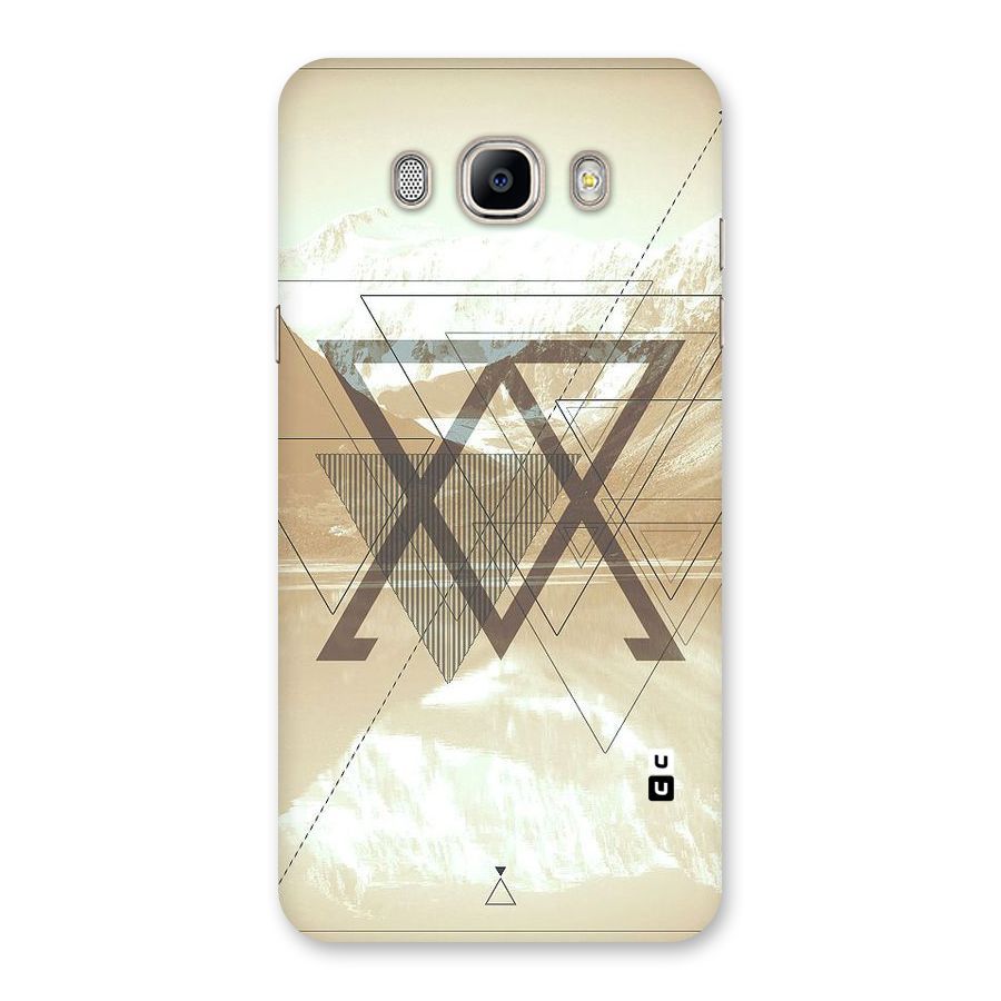 Beige View Back Case for Galaxy On8