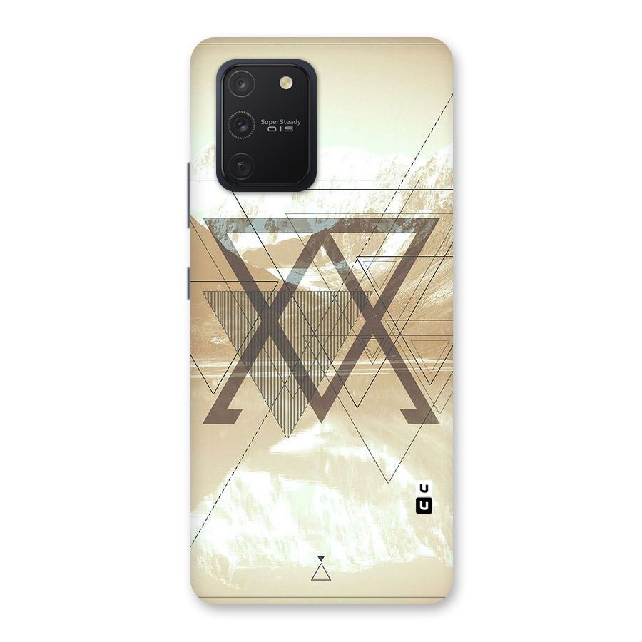 Beige View Back Case for Galaxy S10 Lite