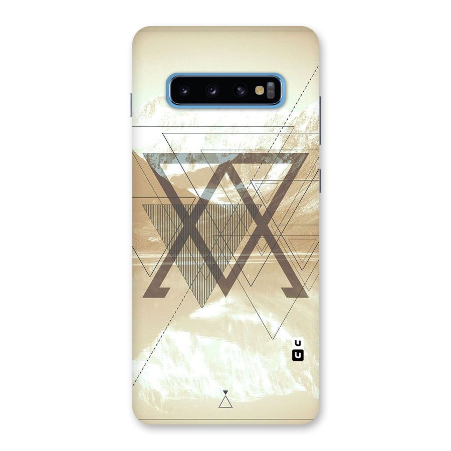 Beige View Back Case for Galaxy S10 Plus