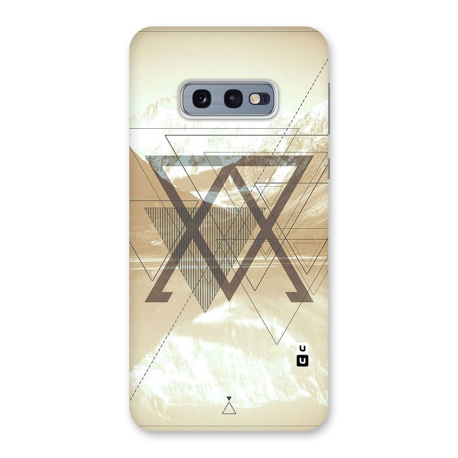 Beige View Back Case for Galaxy S10e