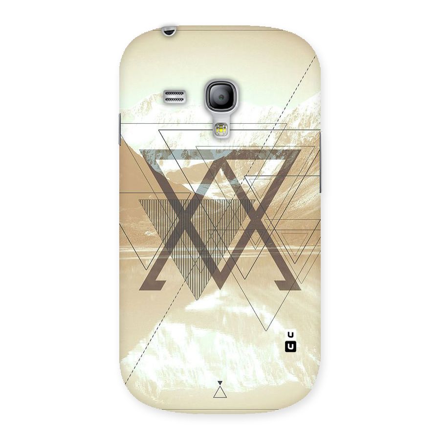 Beige View Back Case for Galaxy S3 Mini