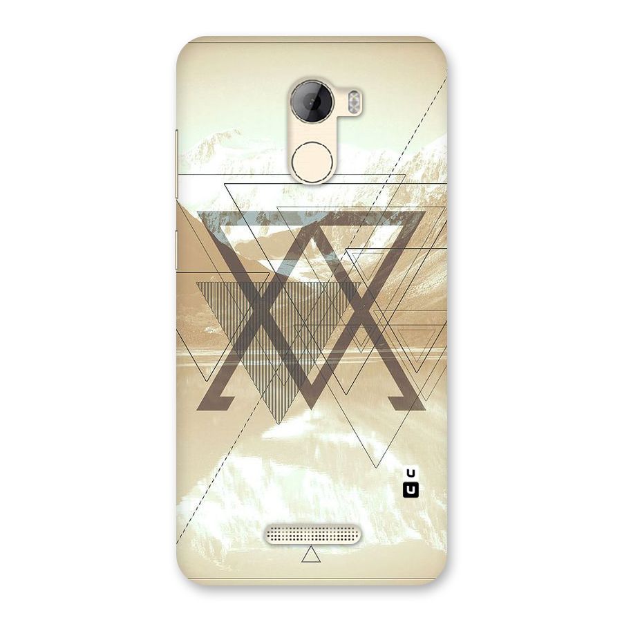Beige View Back Case for Gionee A1 LIte
