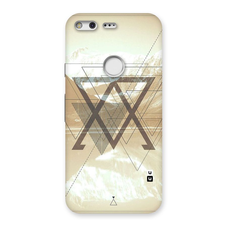 Beige View Back Case for Google Pixel
