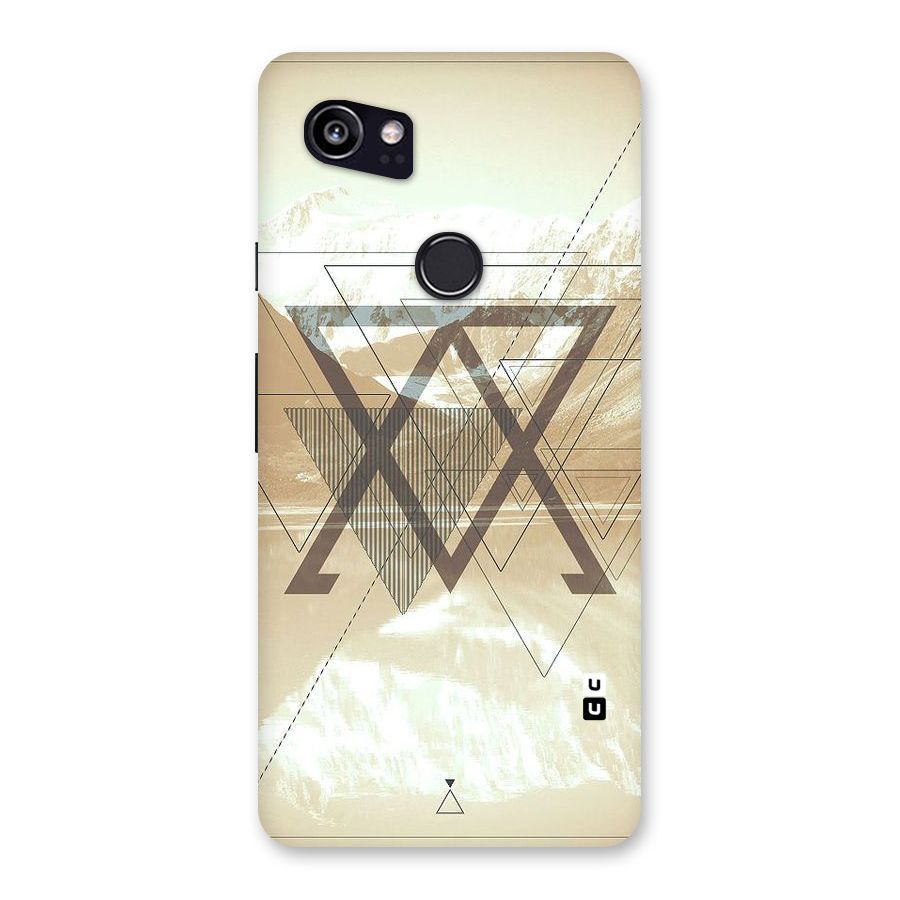 Beige View Back Case for Google Pixel 2 XL