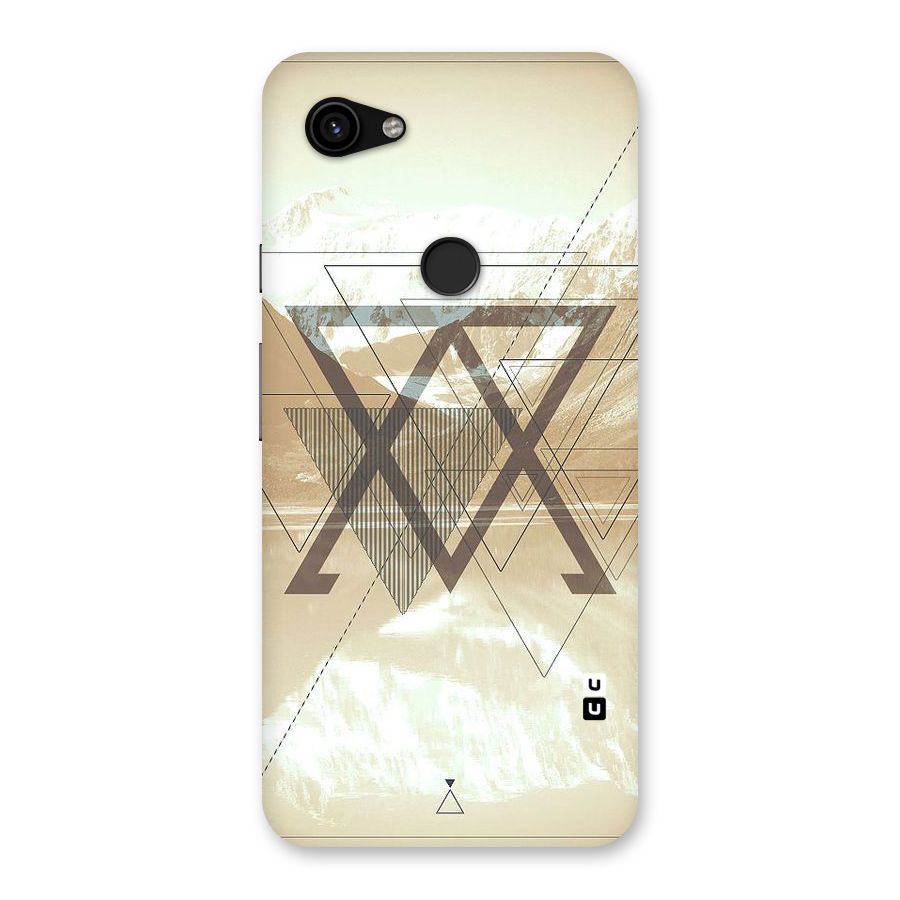 Beige View Back Case for Google Pixel 3a XL