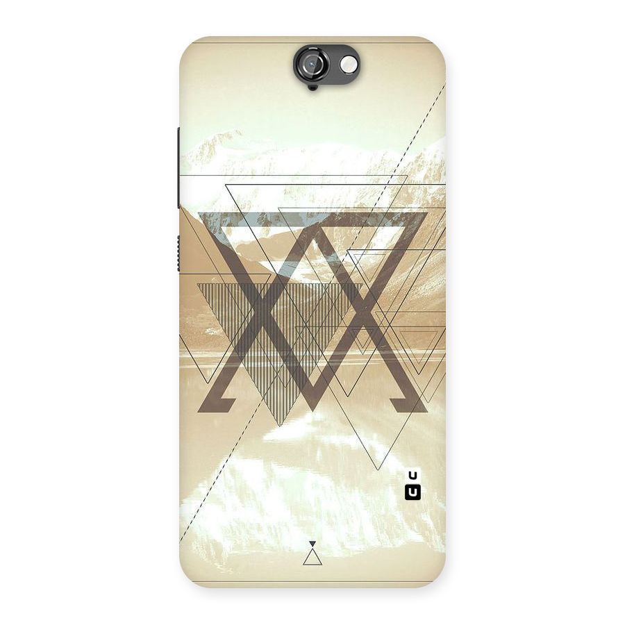 Beige View Back Case for HTC One A9