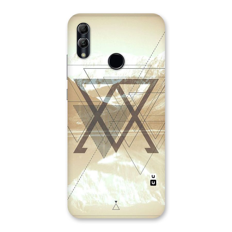 Beige View Back Case for Honor 10 Lite