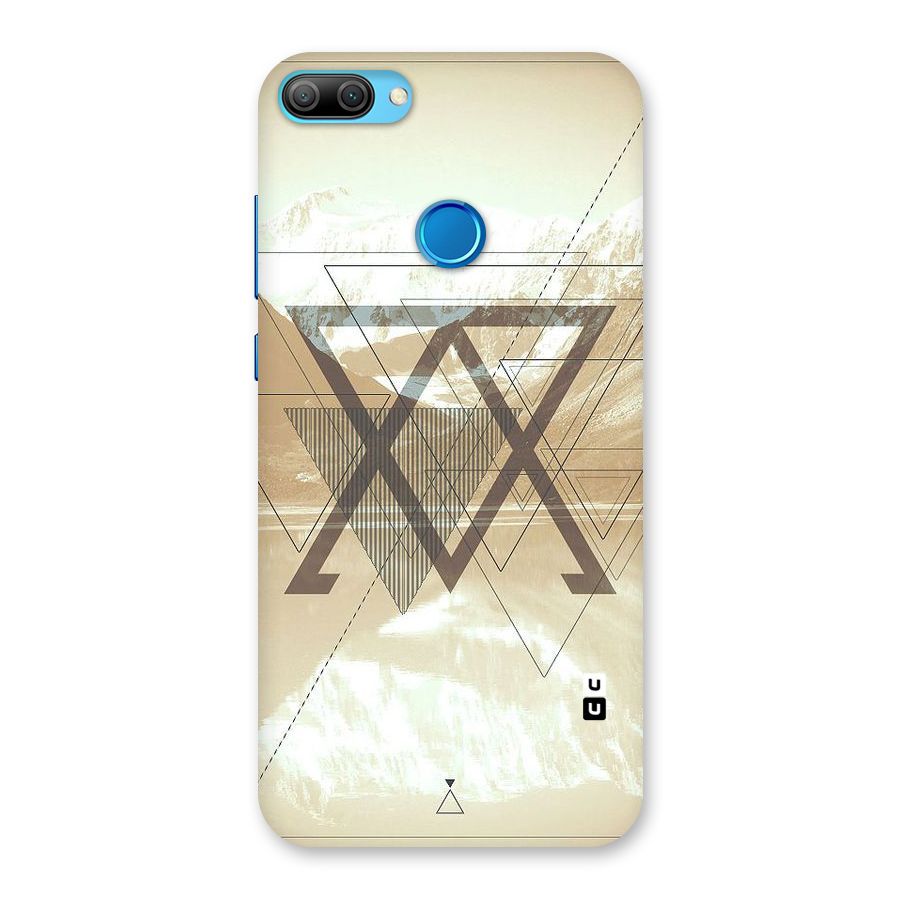 Beige View Back Case for Honor 9N