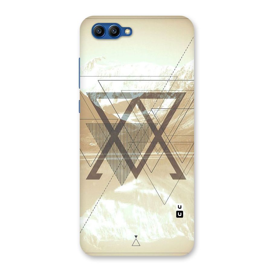 Beige View Back Case for Honor View 10