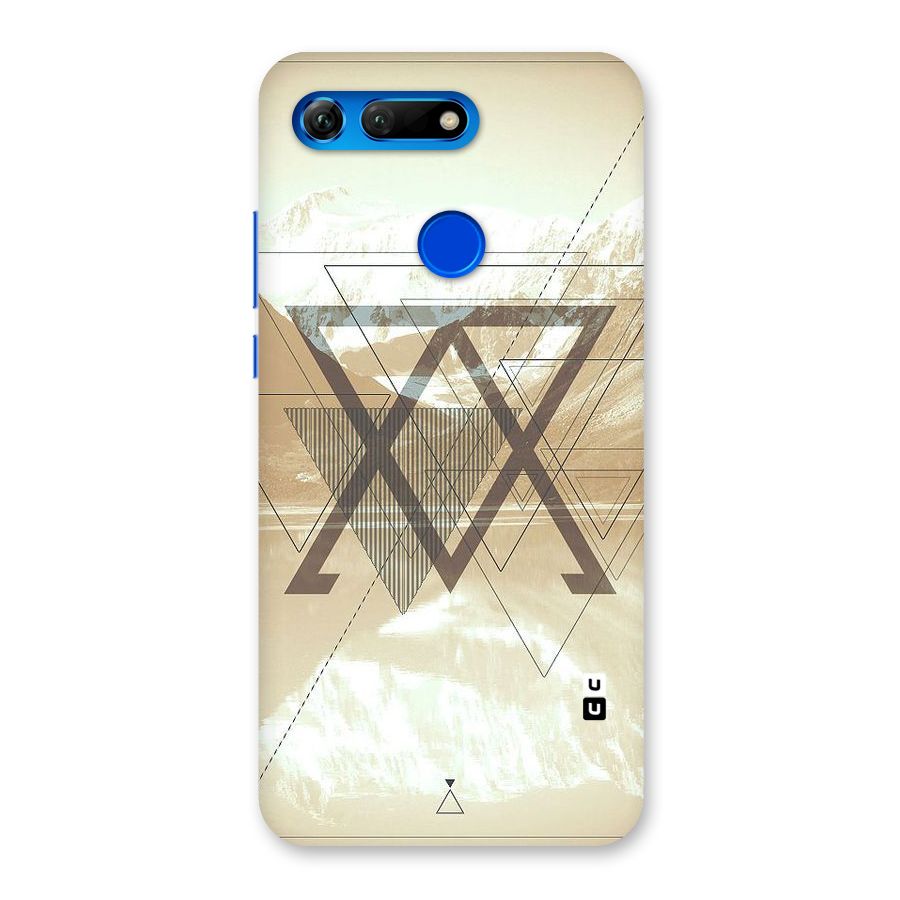 Beige View Back Case for Honor View 20