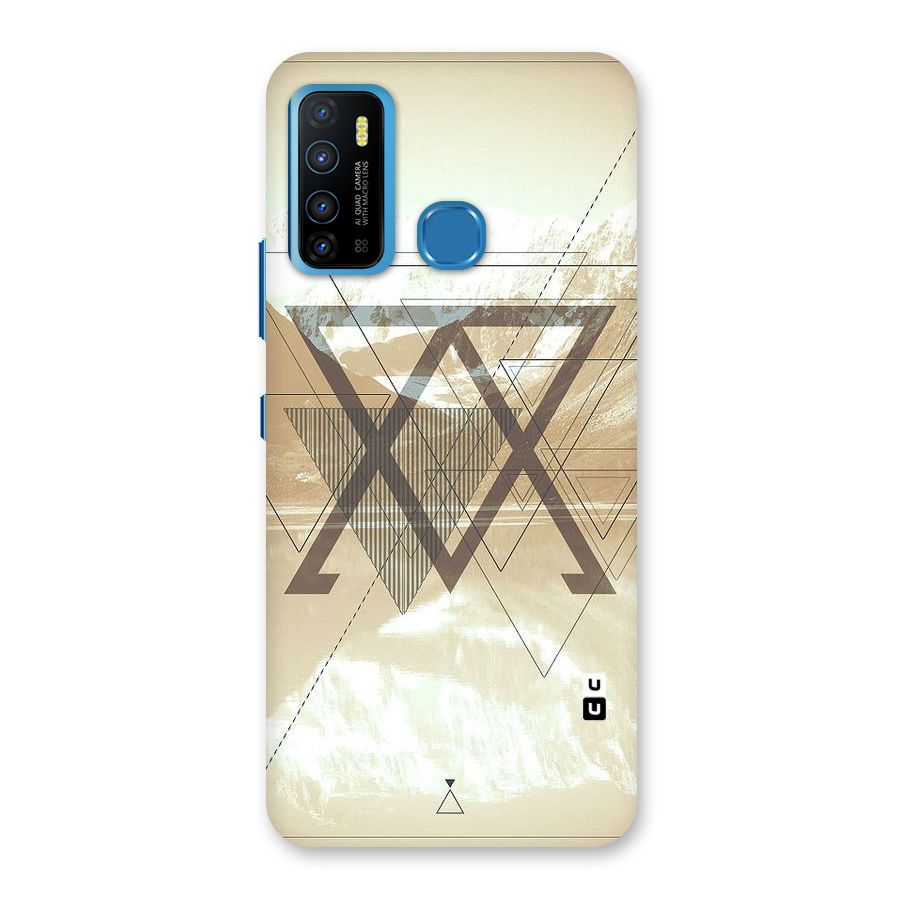 Beige View Back Case for Infinix Hot 9
