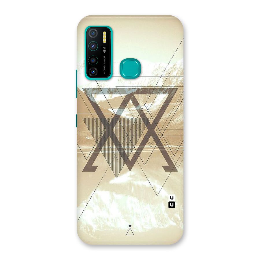 Beige View Back Case for Infinix Hot 9 Pro