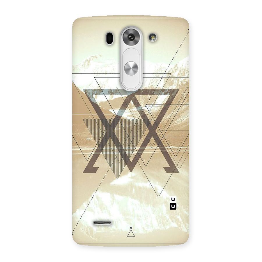 Beige View Back Case for LG G3 Mini