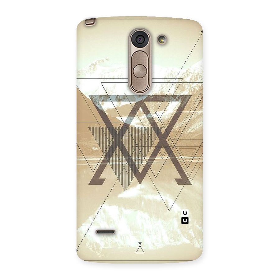 Beige View Back Case for LG G3 Stylus