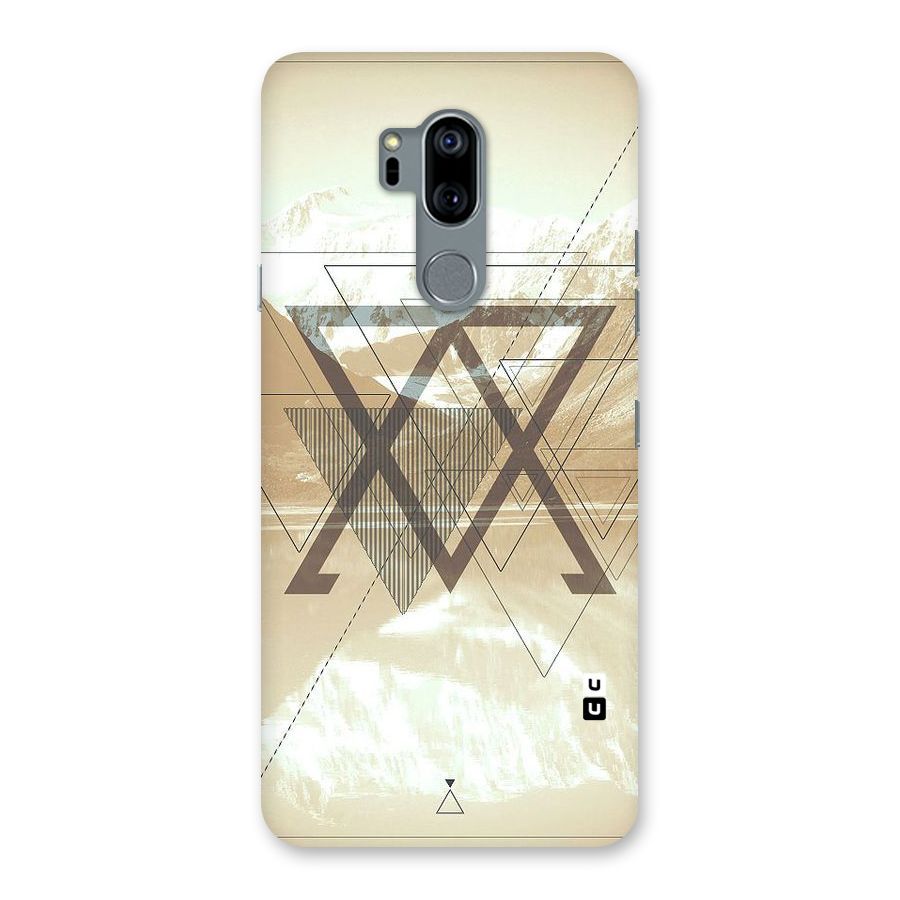Beige View Back Case for LG G7