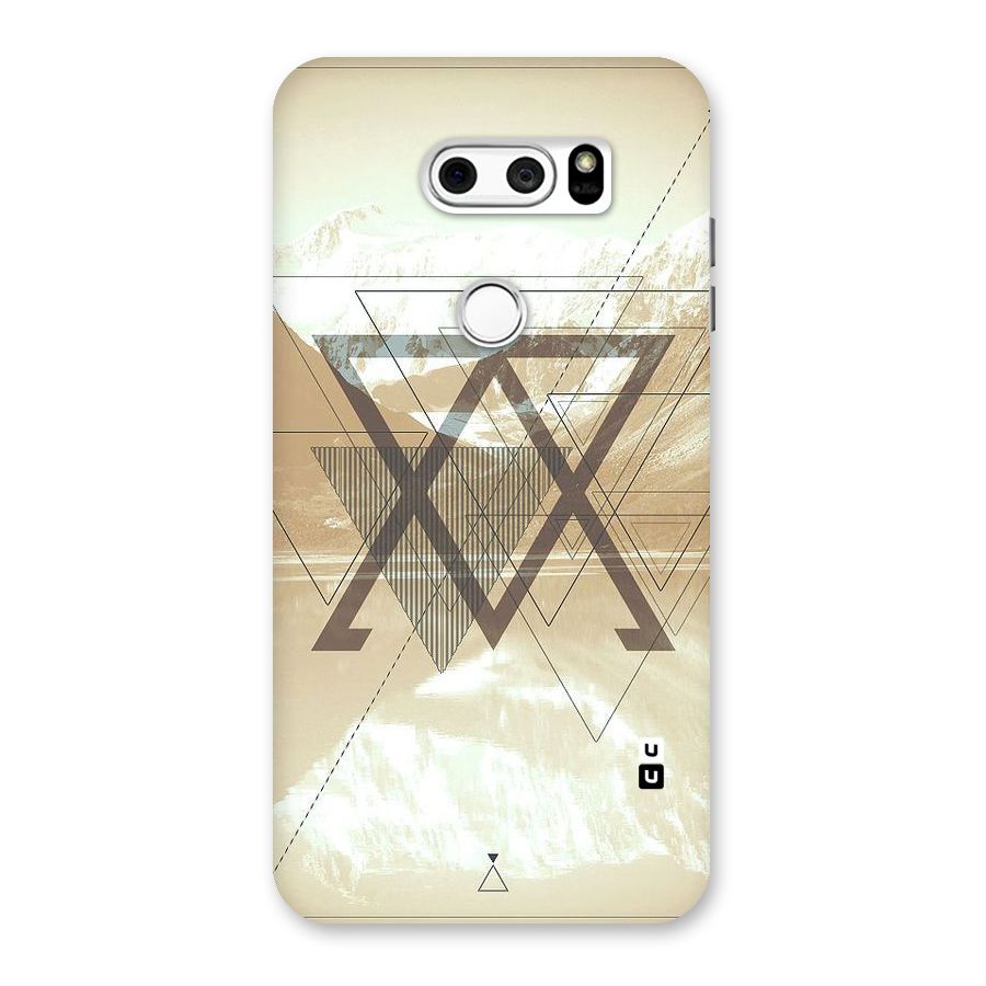 Beige View Back Case for LG V30