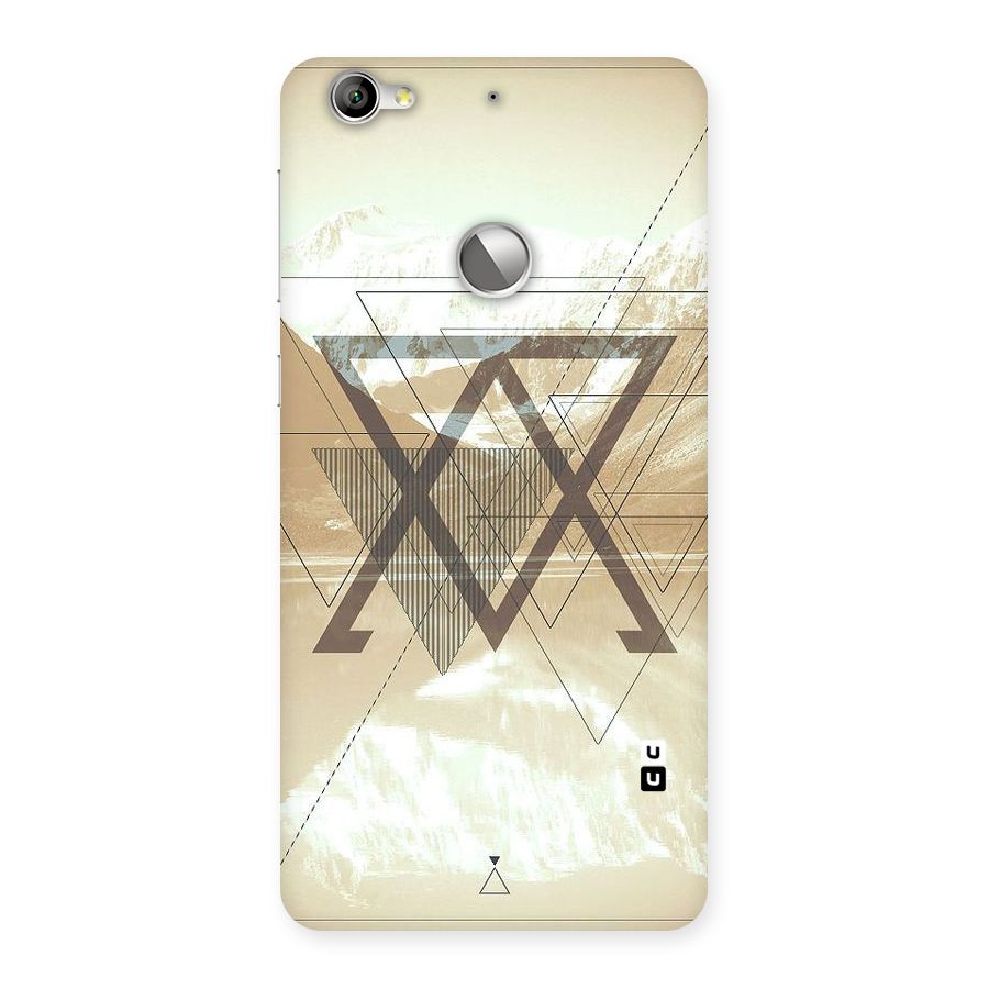 Beige View Back Case for LeTV Le 1s