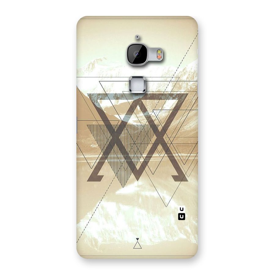 Beige View Back Case for LeTv Le Max