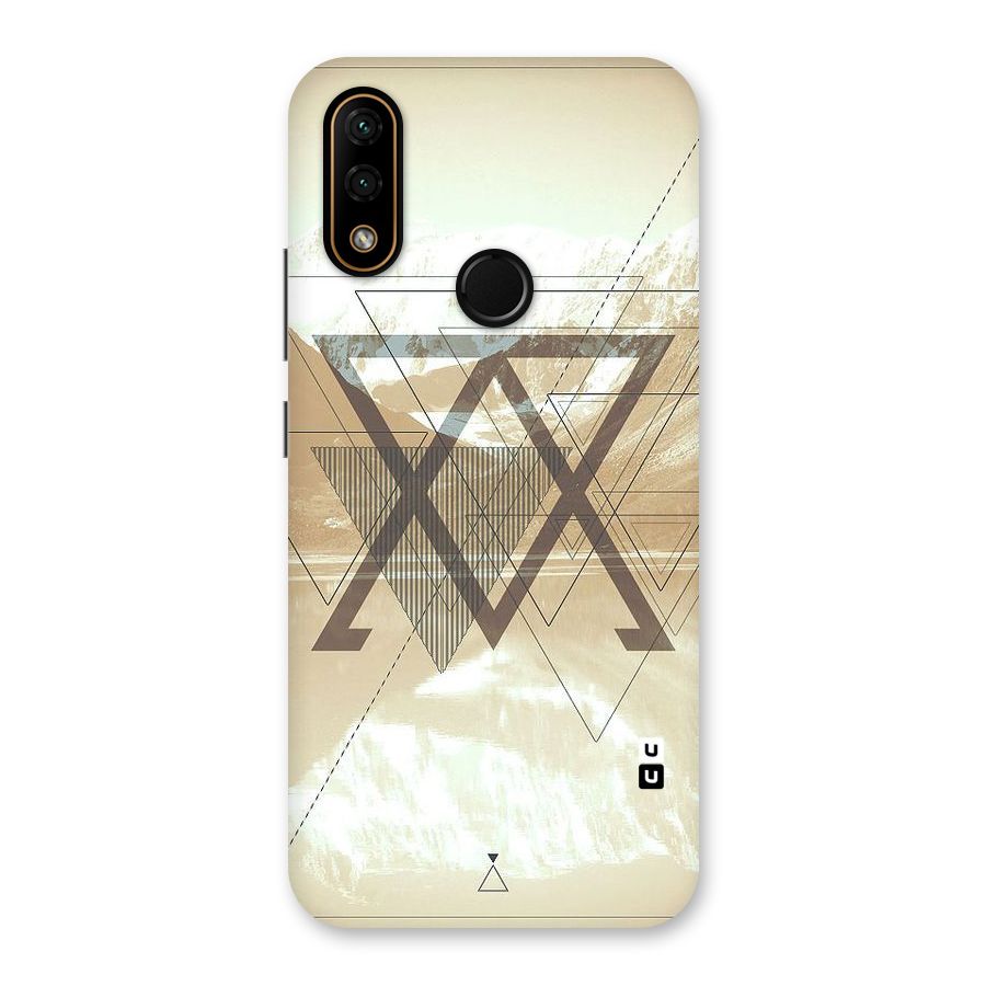 Beige View Back Case for Lenovo A6 Note