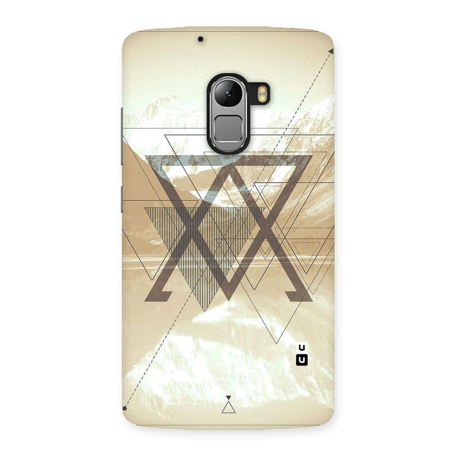 Beige View Back Case for Lenovo K4 Note