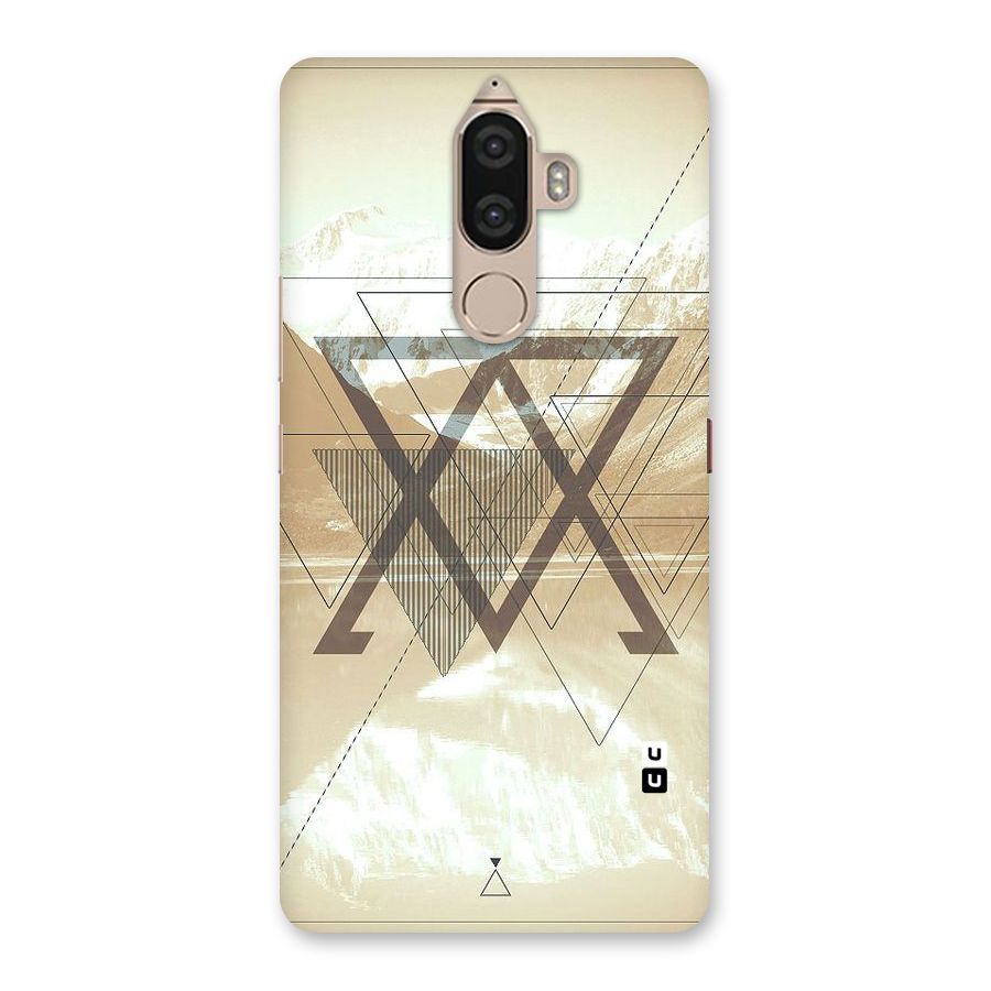 Beige View Back Case for Lenovo K8 Note
