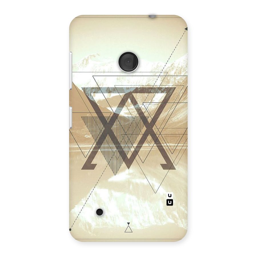 Beige View Back Case for Lumia 530