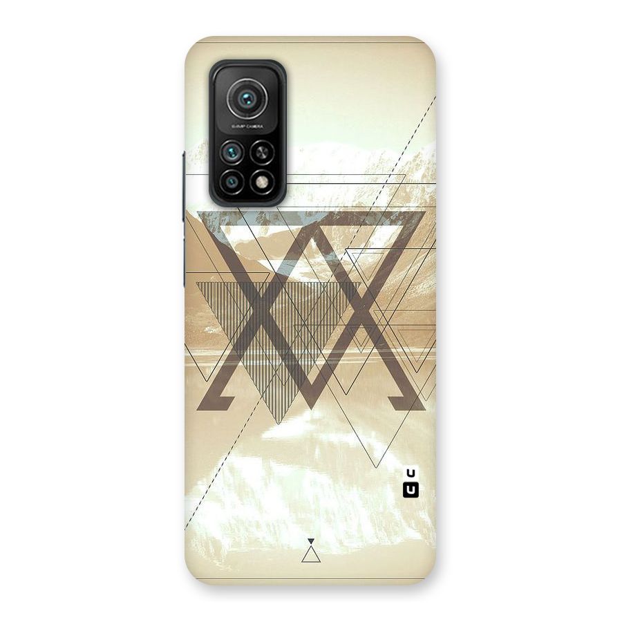 Beige View Back Case for Mi 10T 5G