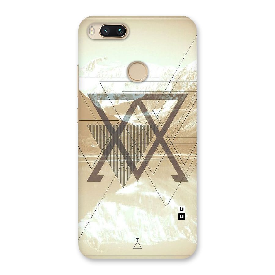 Beige View Back Case for Mi A1