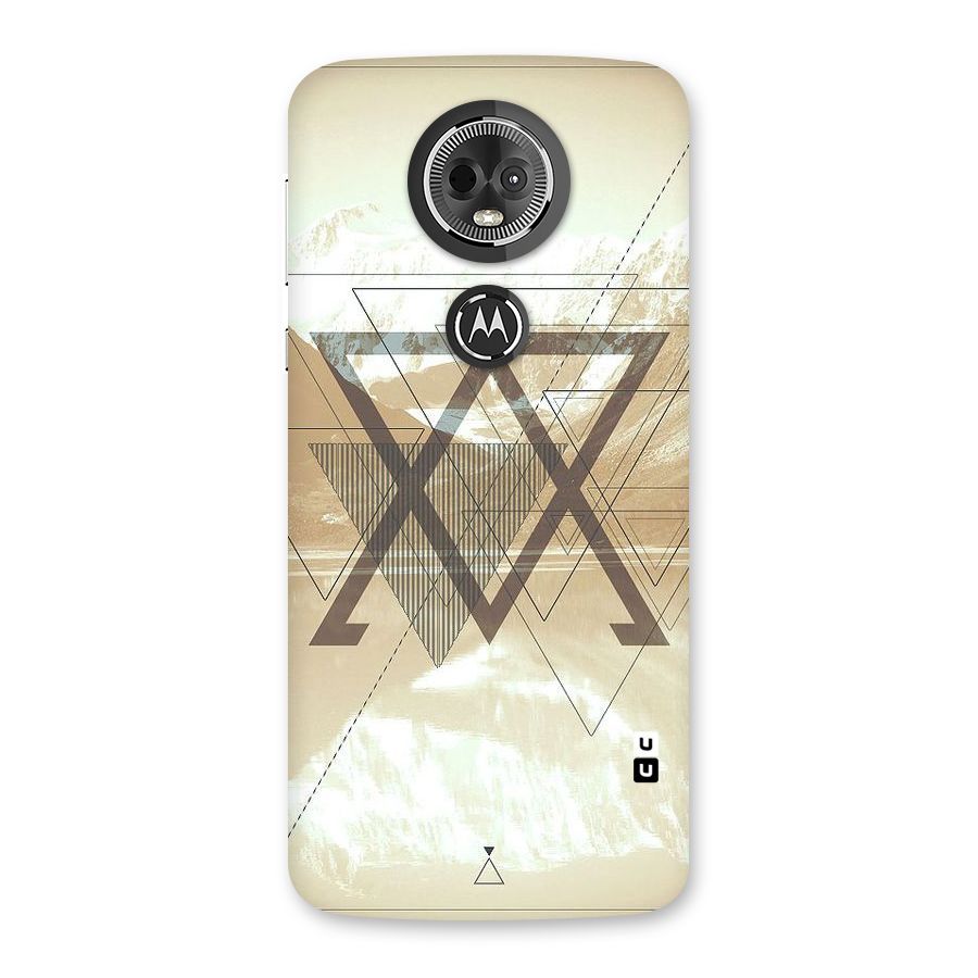 Beige View Back Case for Moto E5 Plus