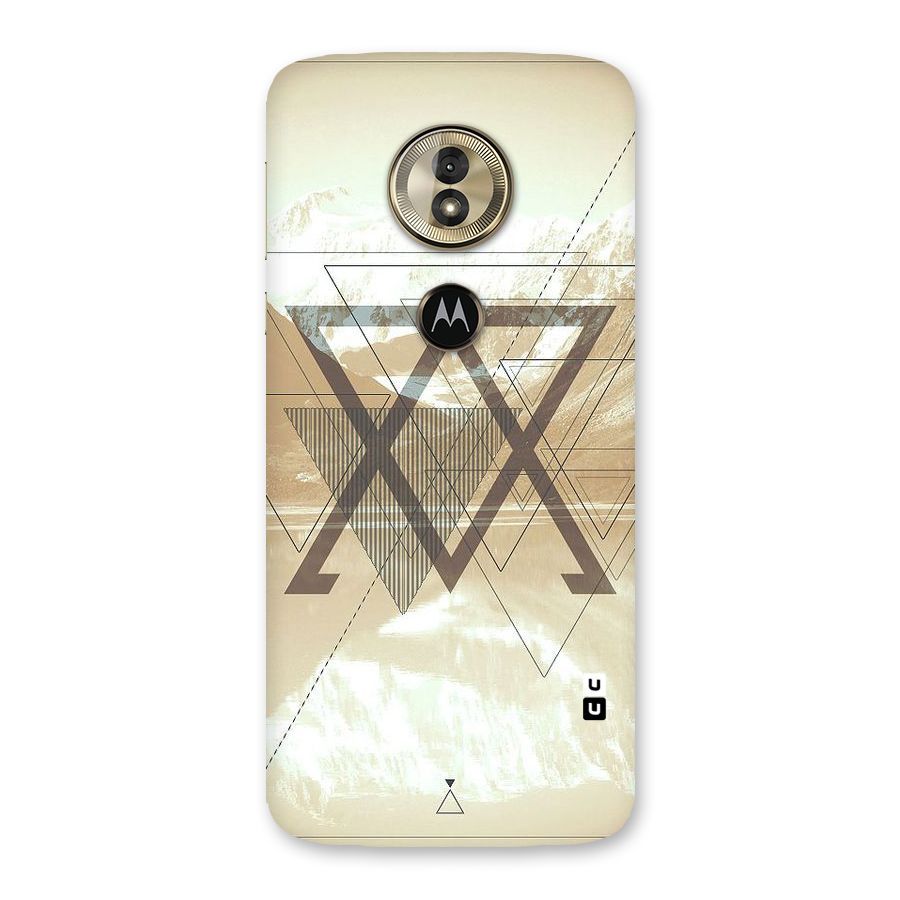 Beige View Back Case for Moto G6 Play