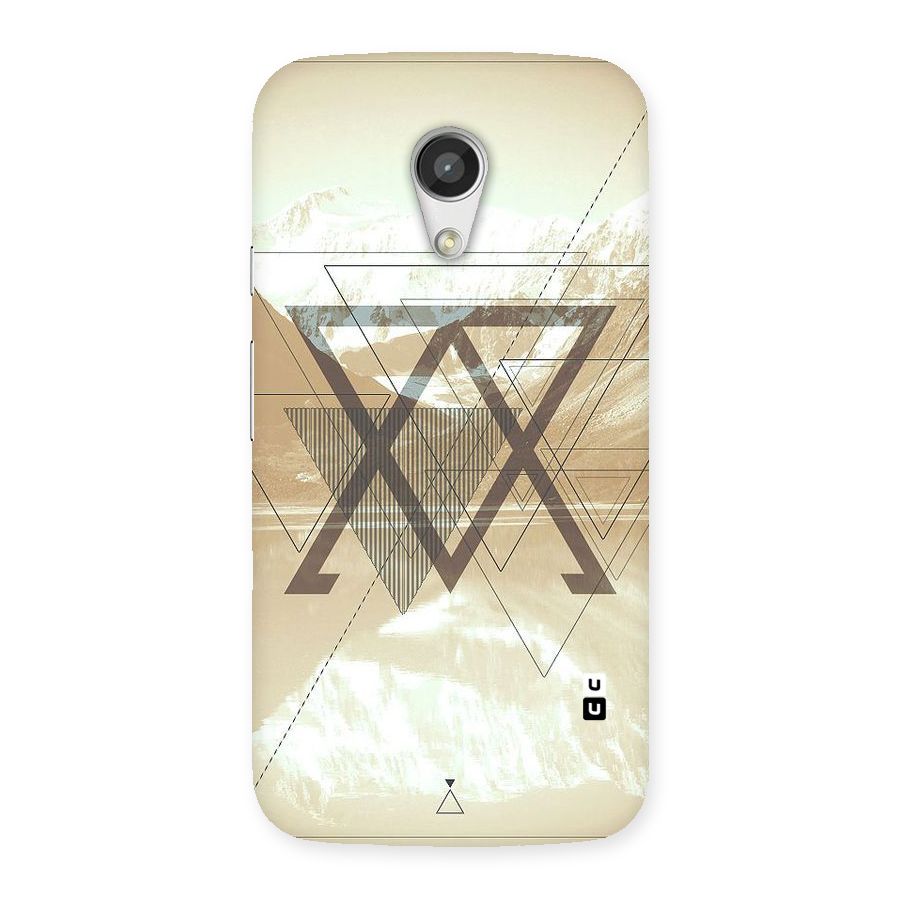 Beige View Back Case for Moto G 2nd Gen