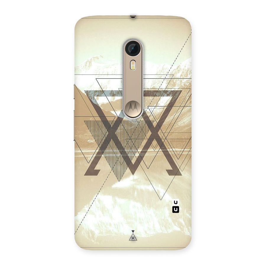 Beige View Back Case for Motorola Moto X Style