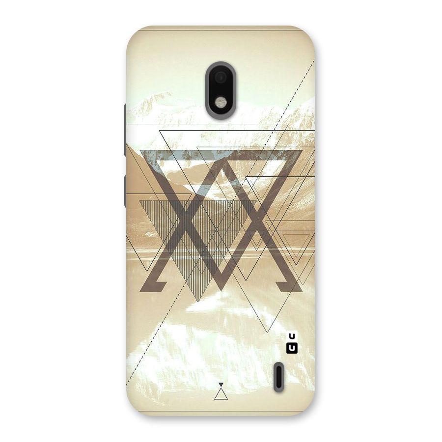 Beige View Back Case for Nokia 2.2