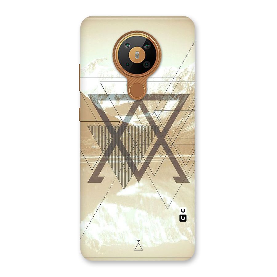 Beige View Back Case for Nokia 5.3
