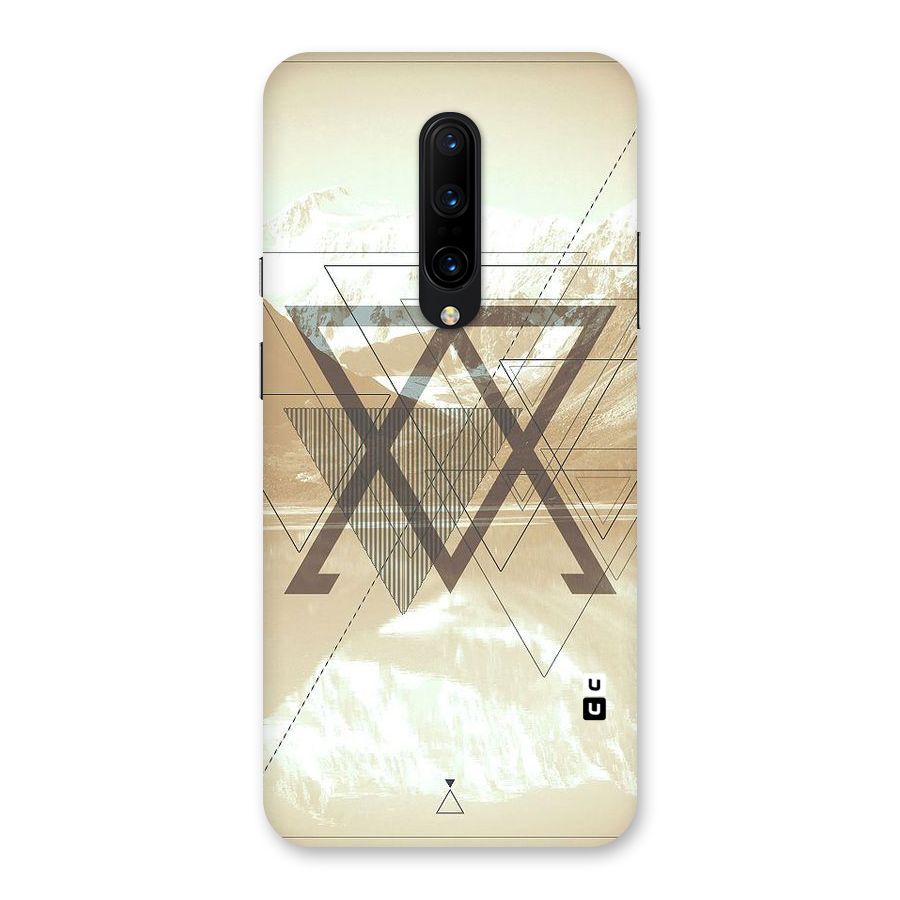 Beige View Back Case for OnePlus 7 Pro