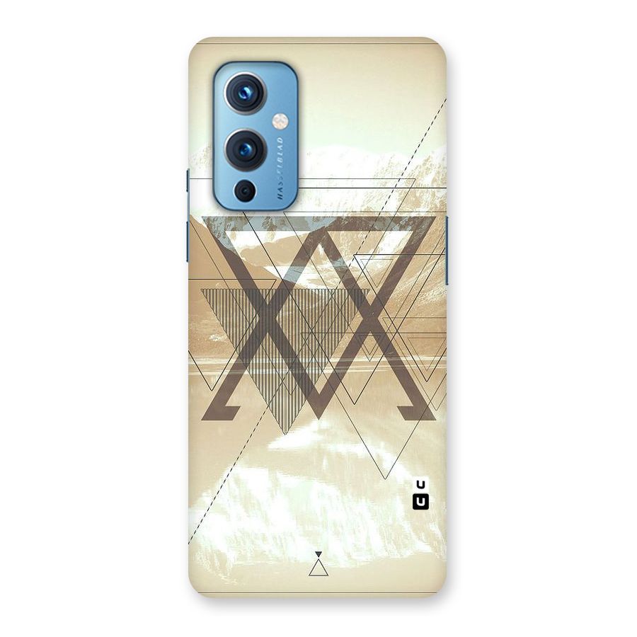 Beige View Back Case for OnePlus 9